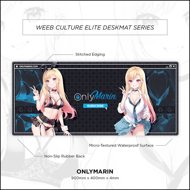 onlyMarin Elite Gaming Desk Mat