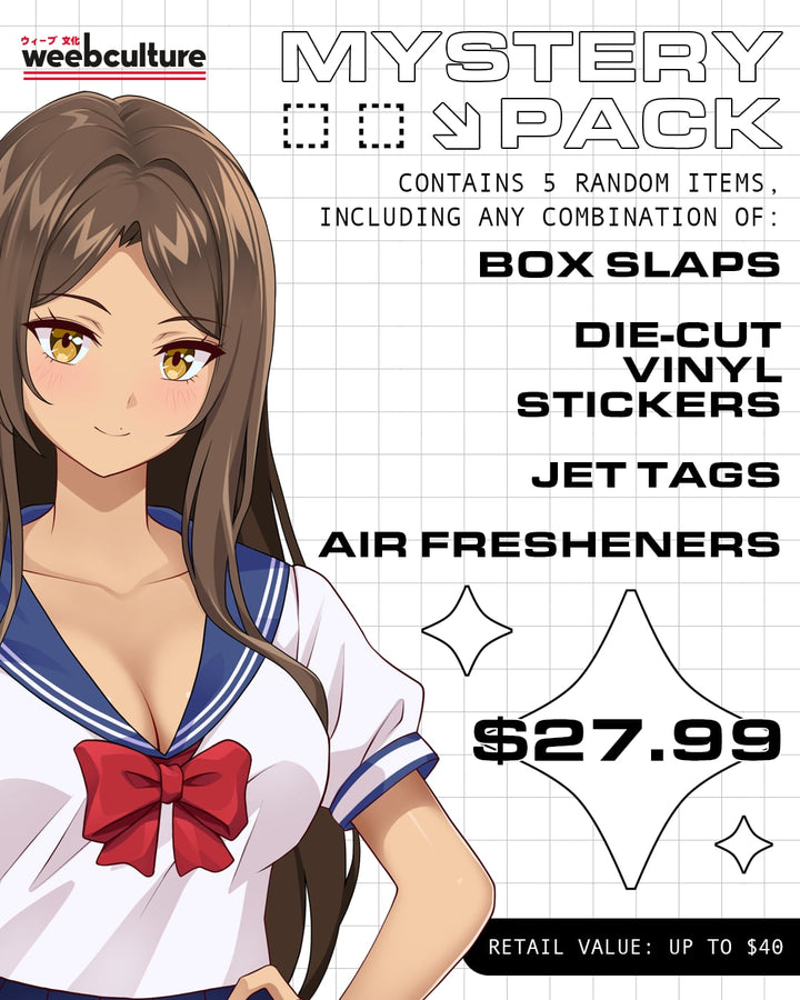 Weeb Culture Mystery Merch Pack