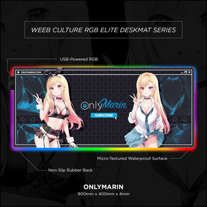 onlyMarin Elite Gaming Desk Mat