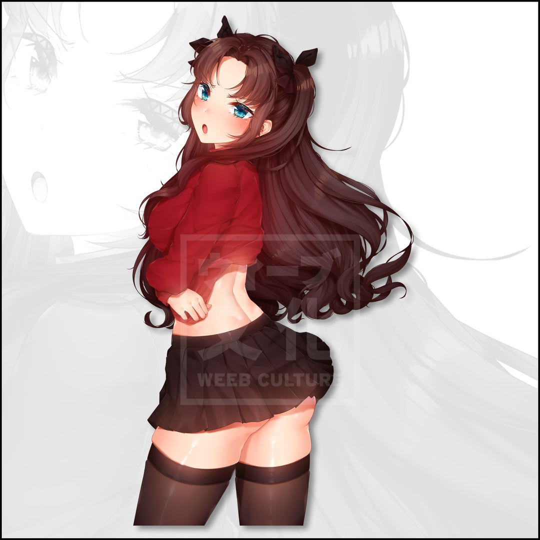 Flustered Rin Sticker
