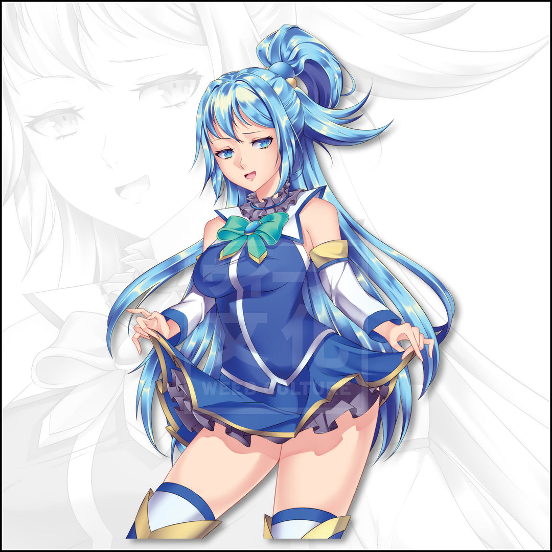 Aqua Sticker
