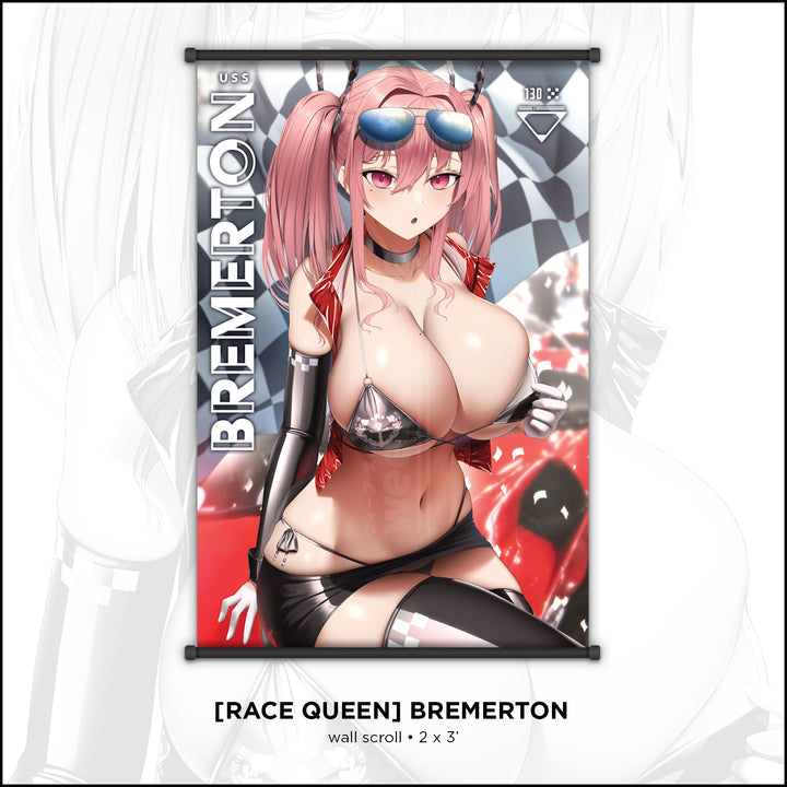 [Race Queen] Bremerton Wall Scroll