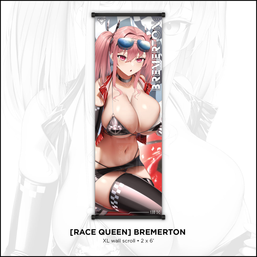 [Race Queen] Bremerton Wall Scroll
