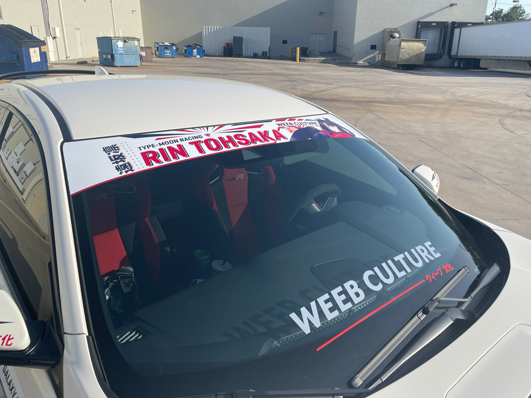 [Racing Stay/Night] Rin Windshield Banner
