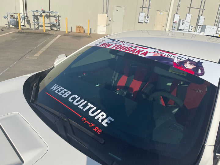 [Racing Stay/Night] Rin Windshield Banner