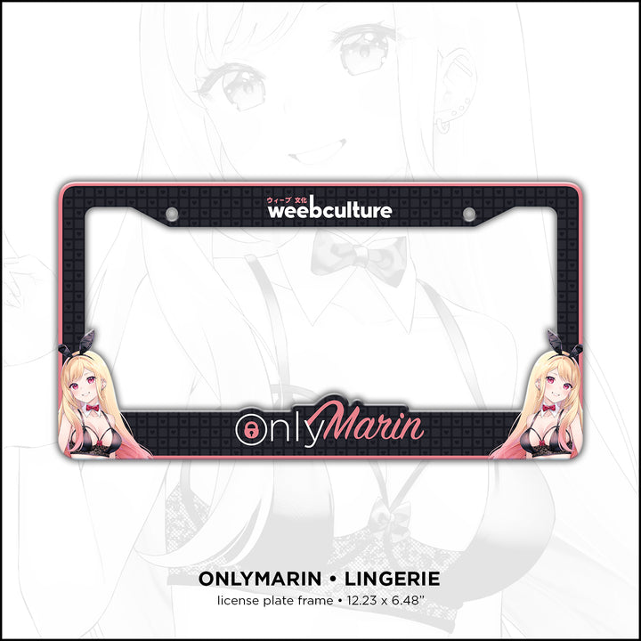 onlyMarin License Plate Frame