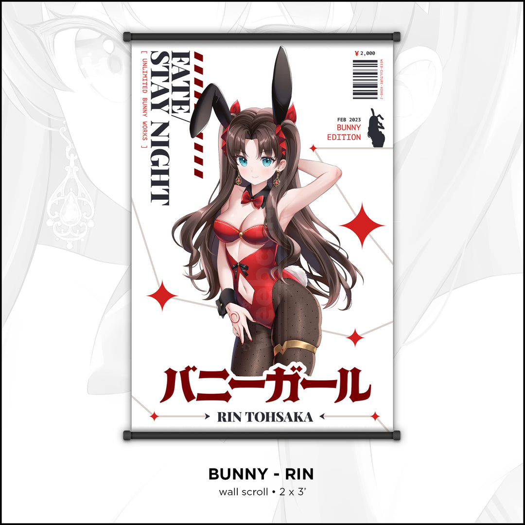 Bunny Rin Wall Scroll